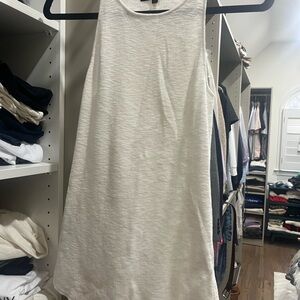 White Sleeveless Top